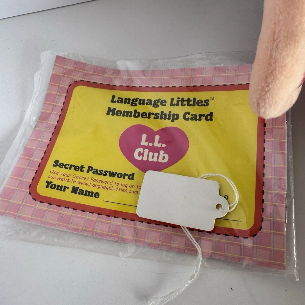Language‎ Littles Jolie Plush Talking Doll Bilingual French English Speaking NWT